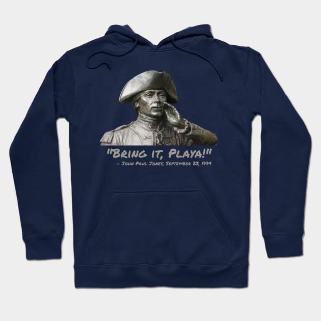 Bring it, Playa - John Paul Jones Hoodie by RevolutionOnYou